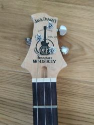 Jack Daniels 3 String Headstock