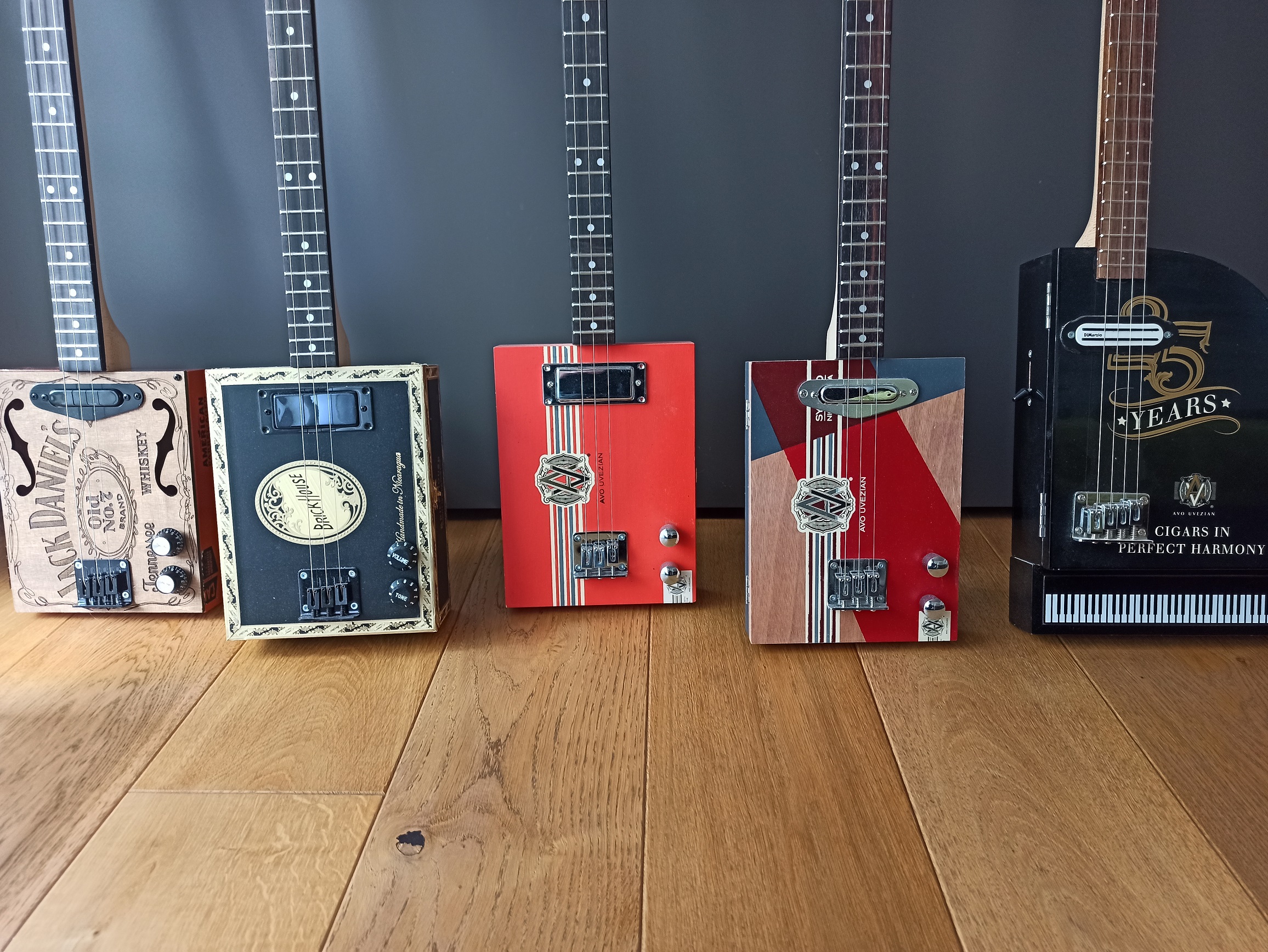 handcrafted Cigarbox Guitars