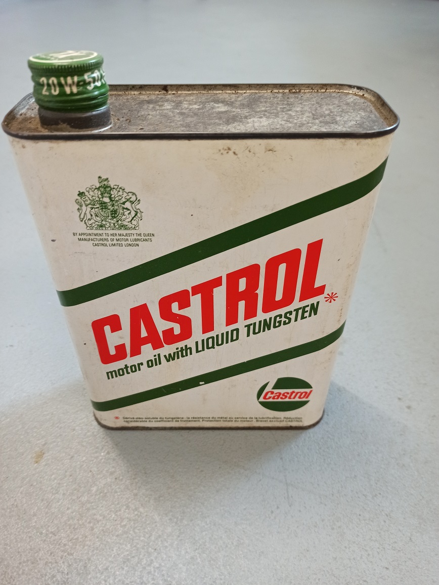 Oil Can - Oel Kanister - Blechdose - Castrol