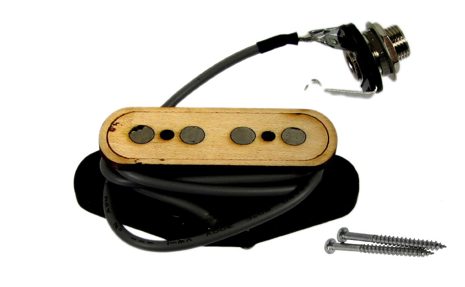 Alnicov 3 String Cigar Box Guitar Tremolo Bridge Cigar Box Guitar