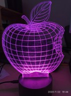 3D-Dekoleuchte-Apfel_violett